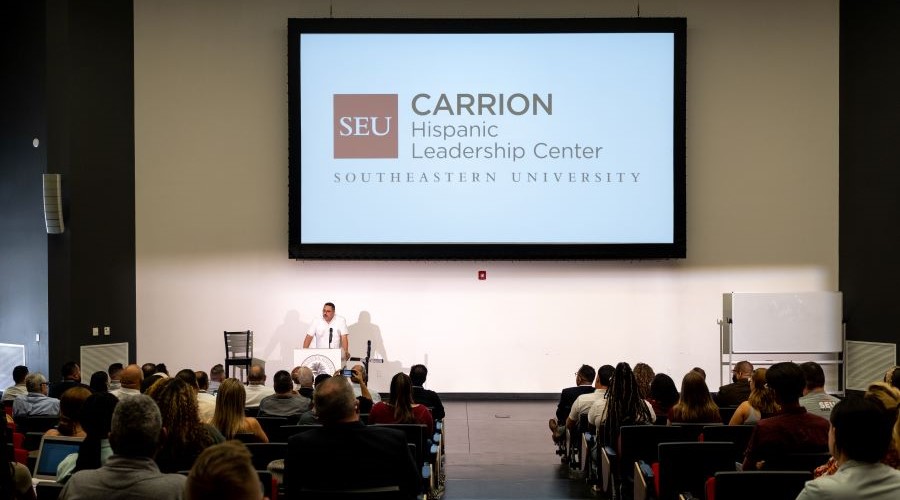 Carrion Hispanic Leadership Center Lecture