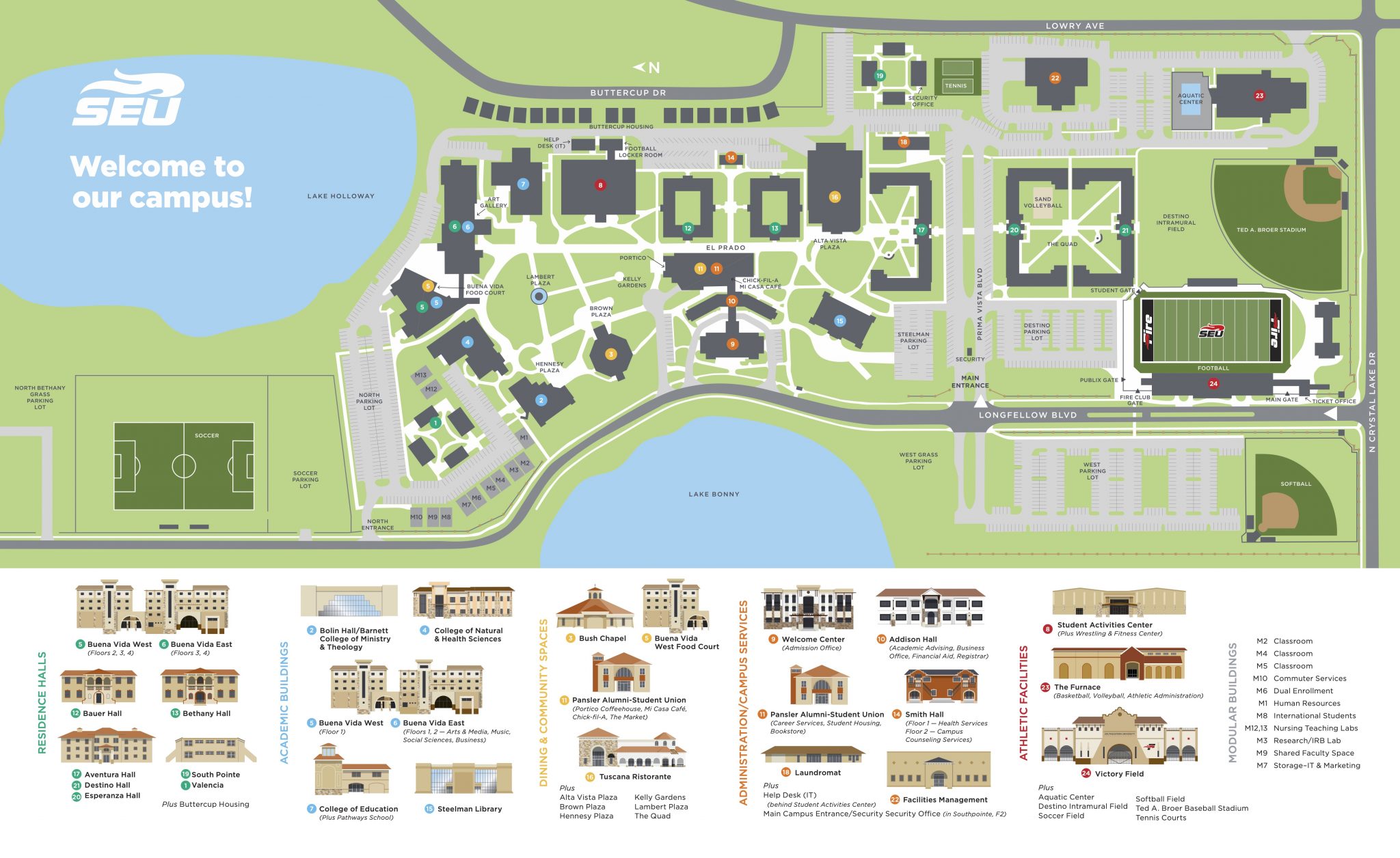 SEU Campus Map July 2022 2048x1256 